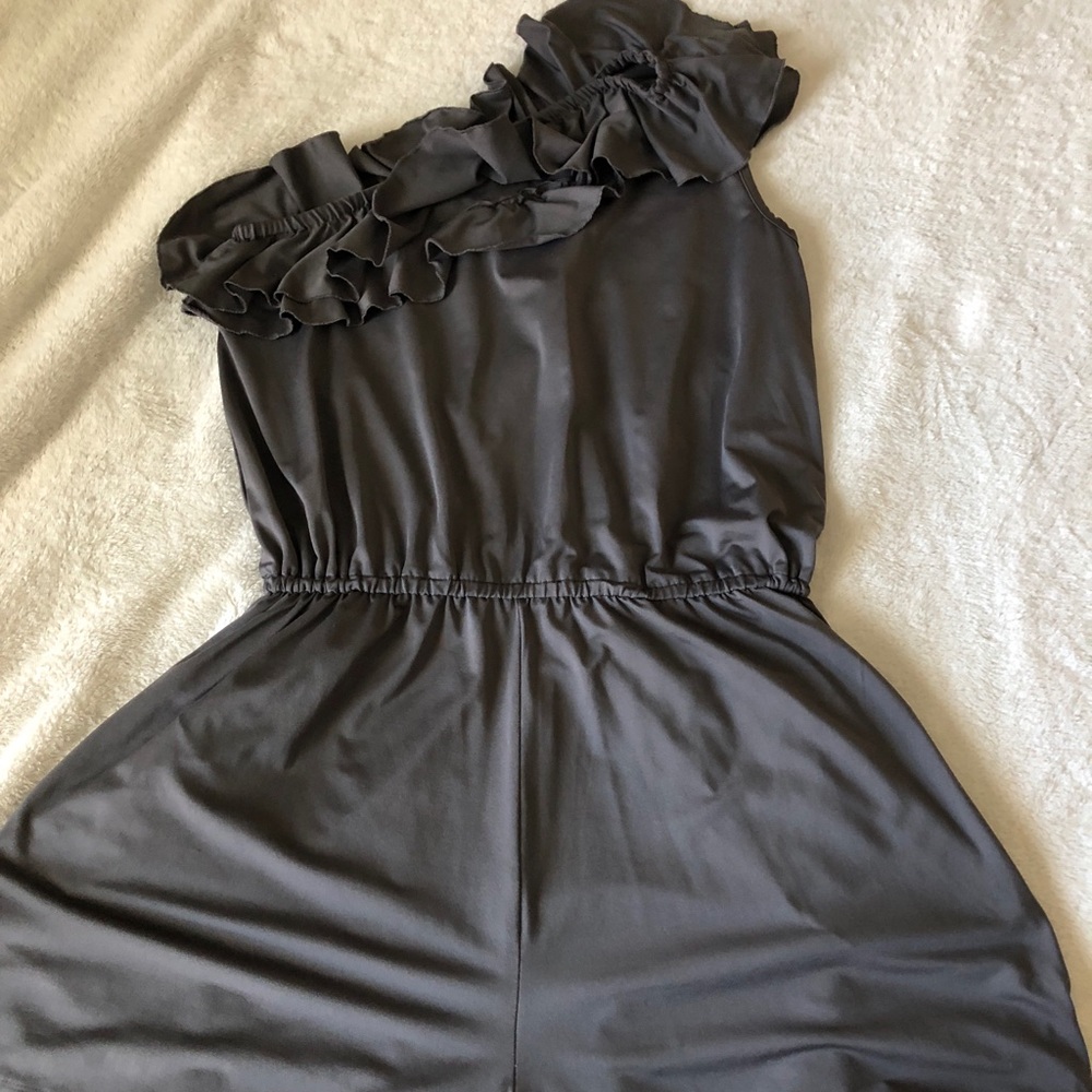 Kensie Girl Romper- Grey